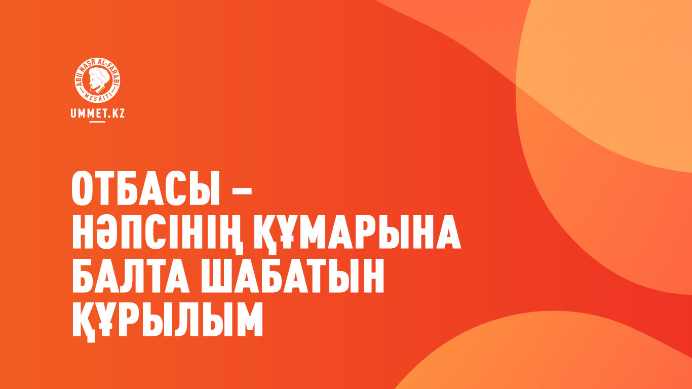 Отбасы – нәпсінің құмарына балта шабатын құрылым